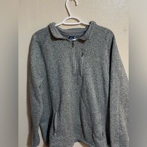 Grey George Quarter Zip